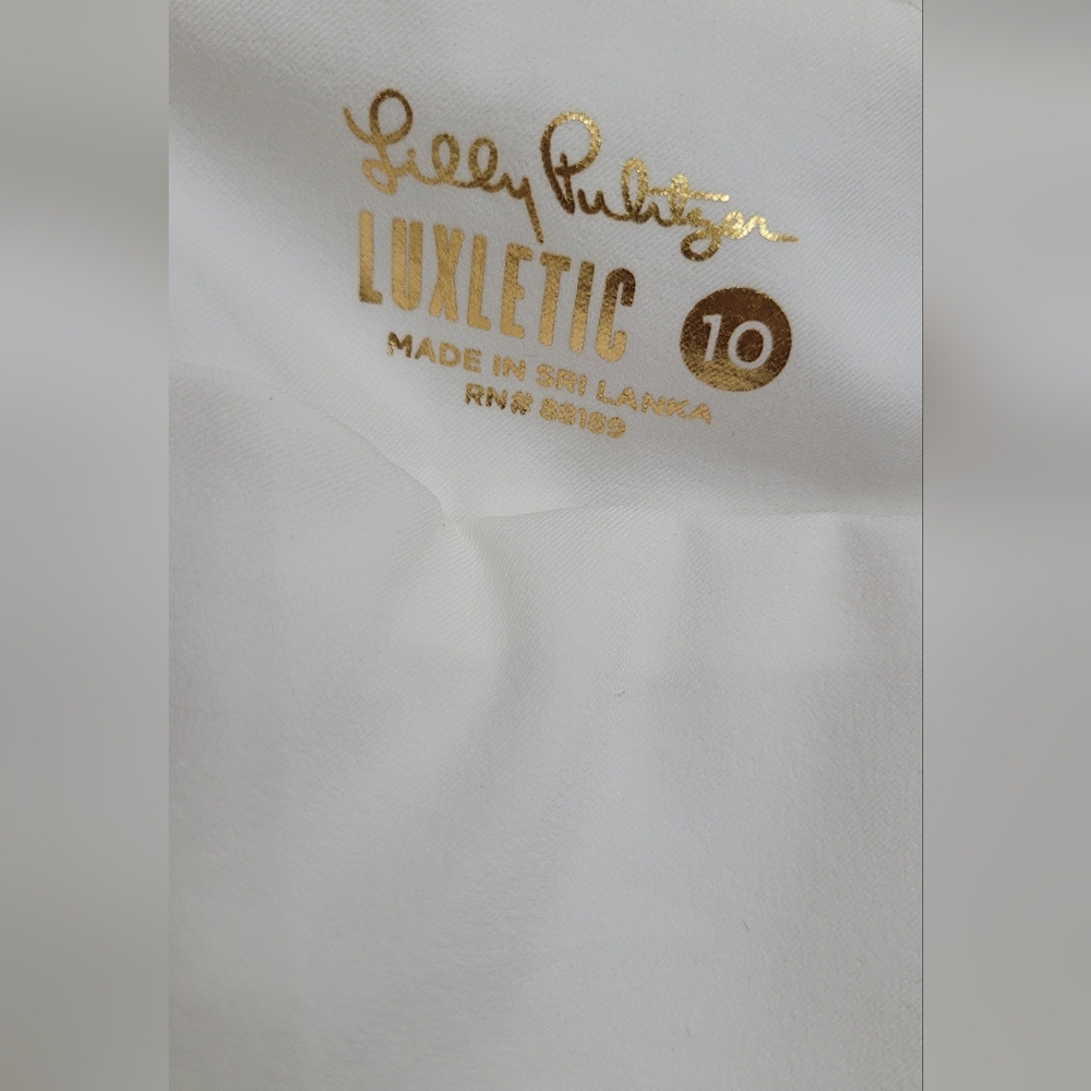 Lilly Pulitzer White Luxetic Pants - Picture 3 of 6